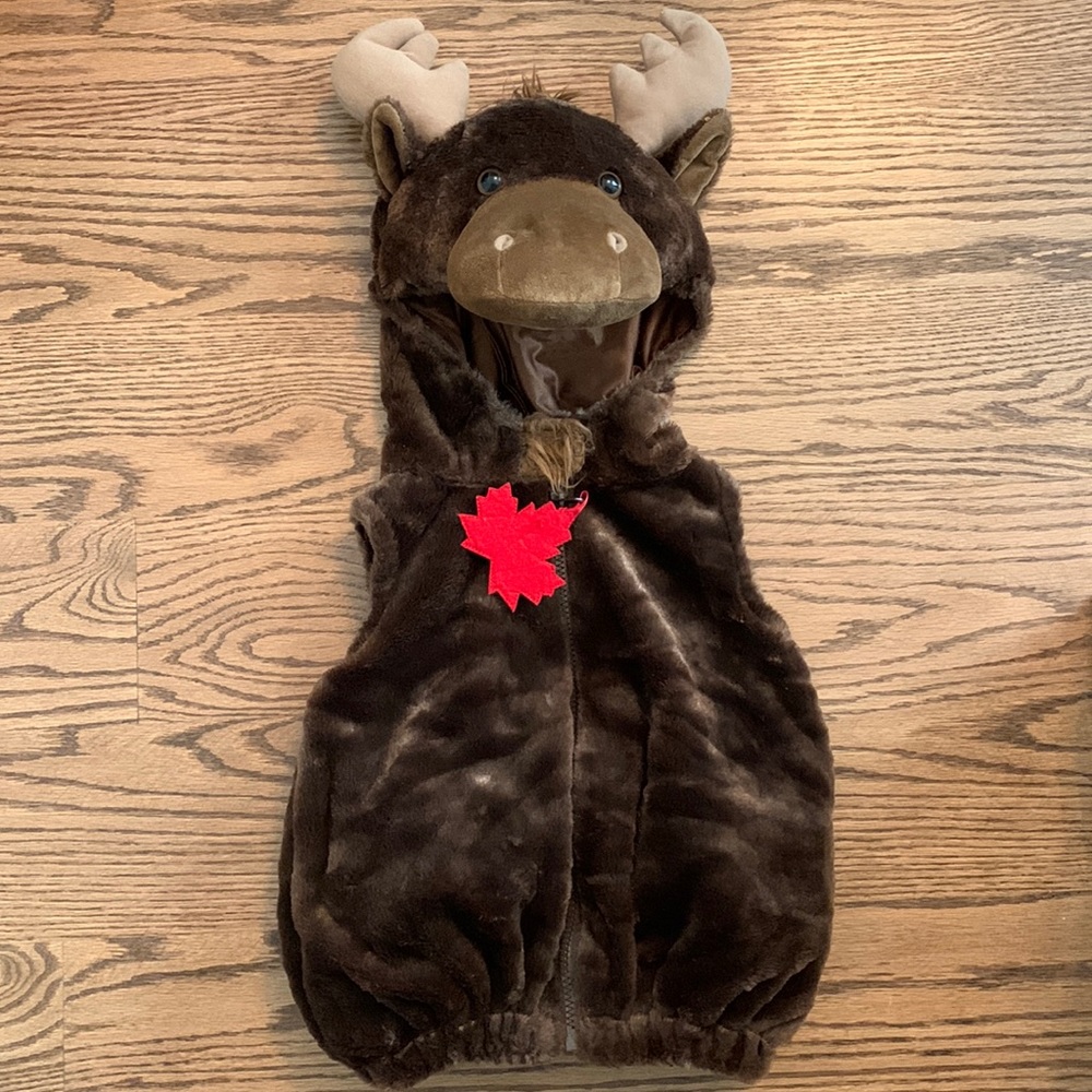 Moose zip up 4-6 months